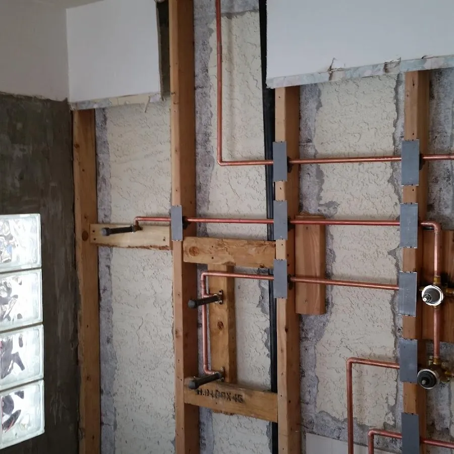 Copper pipe installation for Repiping in Poteau